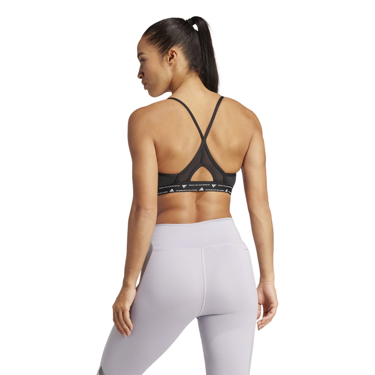 Reggiseno sportivo Aeroreact Training 3-Stripes