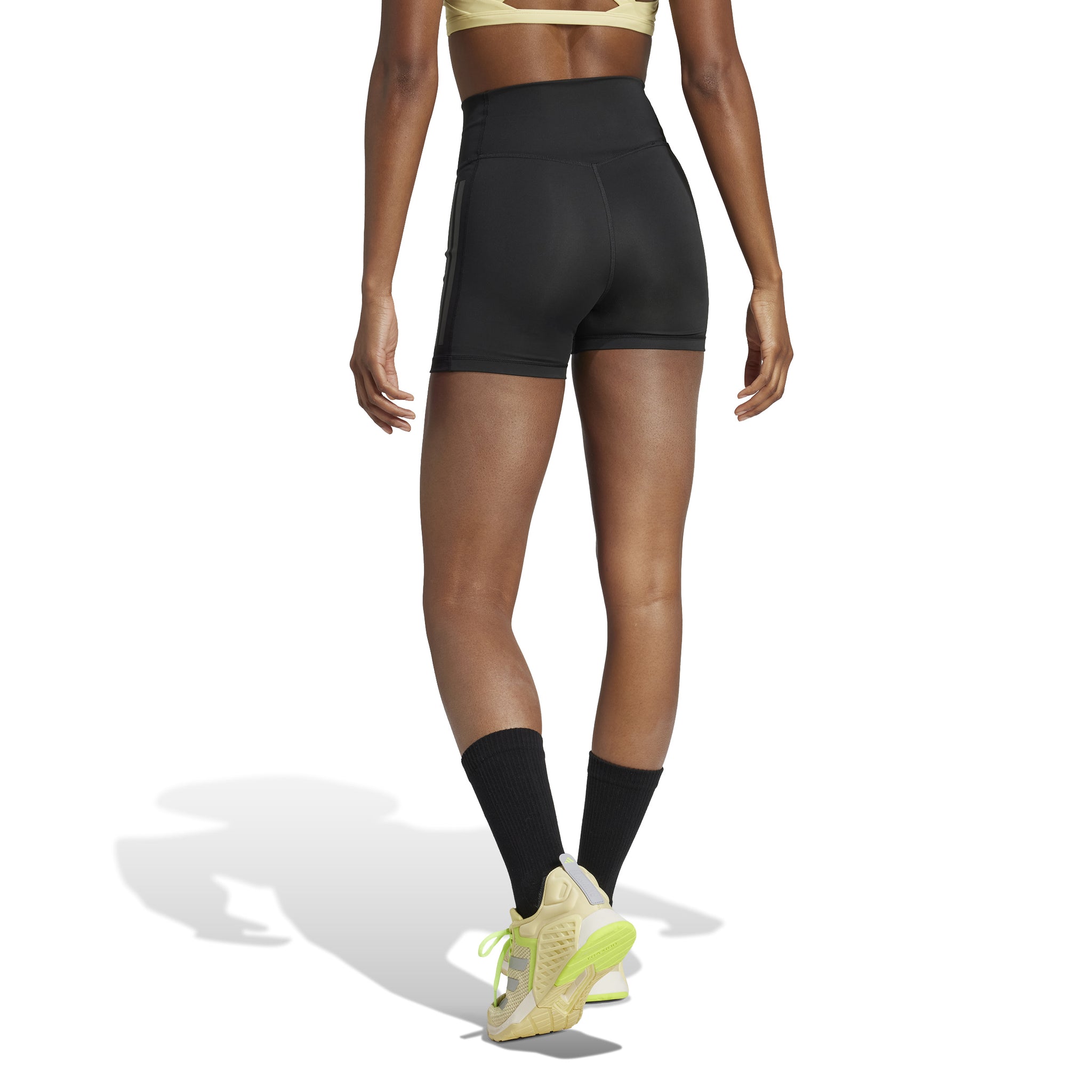 Leggings corti Optime 3-Stripes 1/4